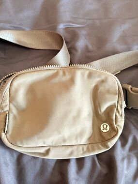 lululemon athletica Tan Crossbody Belt Bag